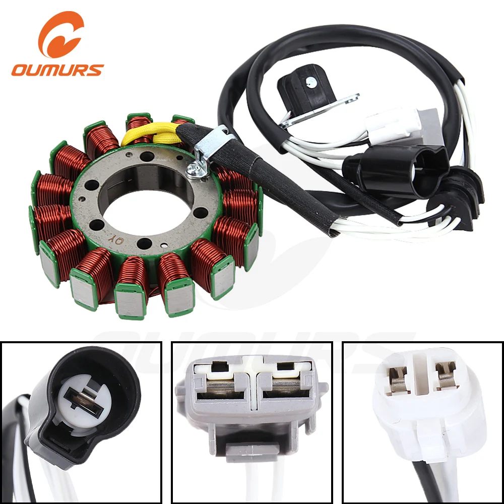 Oumurs Motorcycle Generator Engine Stator Coil For Yamaha Rhino