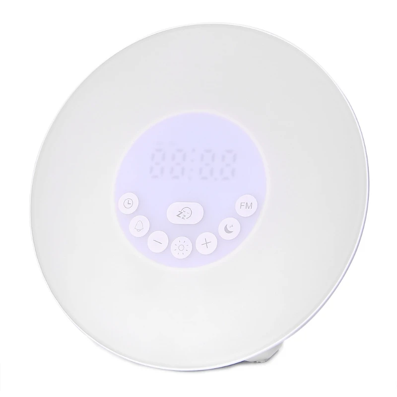 Sunrise Simulation цифровые будильники Wake Up Light FM радио сенсорное управление