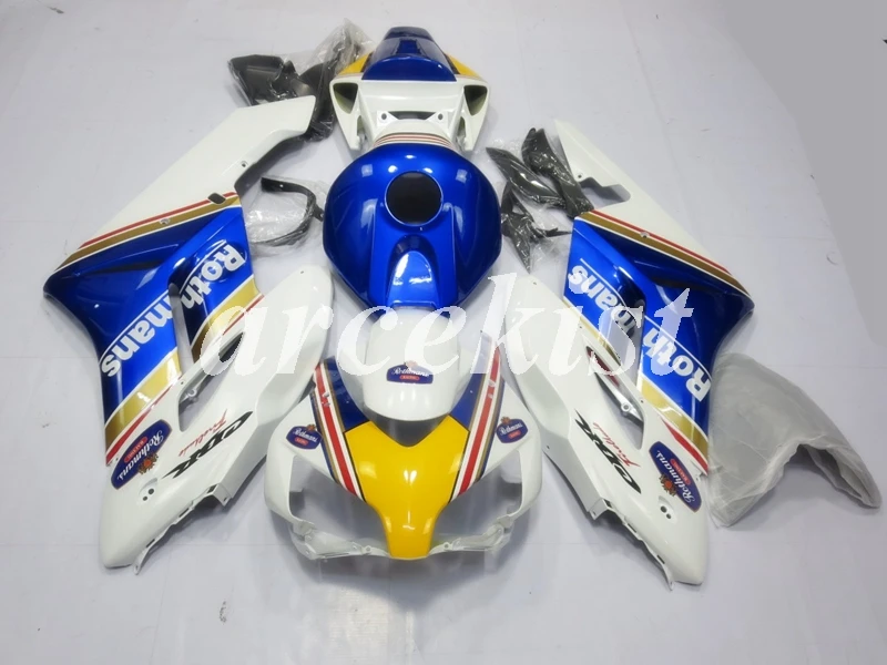 4 подарки литья под давлением ABS полный обтекатель комплект Подходит для Honda CBR1000RR cbr1000 04 05 2004 2005 набор кузова синий желтый