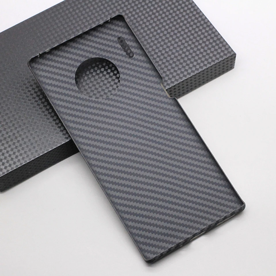 Amstar Real Carbon Fiber Phone Case for Huawei P50 P40 P30 Pro Plus Mate40 Pro Plus 40RS Mate30 Pro 30RS Aramid Fiber Case Cover