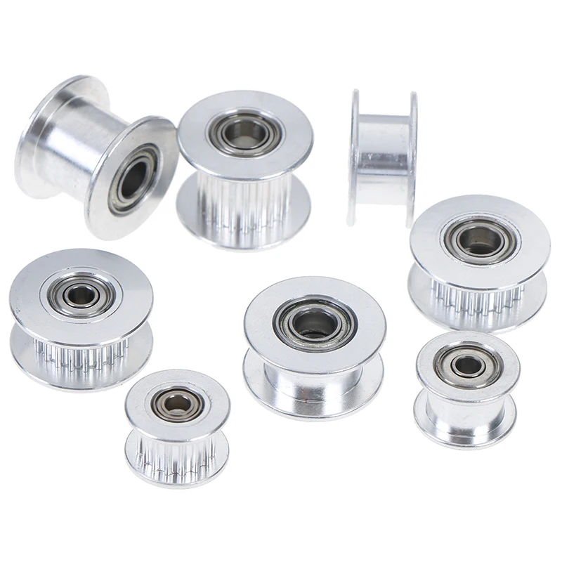 Hot New 2GT 16Teeth Or 20 Teeth Synchronous Wheel Idler Pulley Bore 3mm Or 5mm With Bearing For GT2 Timing Belt Pitch: 2mm