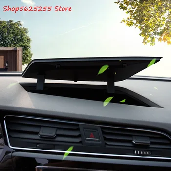 شراءل Volkswagen VW Tiguan MK2 لوحة القيادة صندوق تخزين 2017 2018 2019 2020 اكسسوارات التحكم المركزي الداخلية أشتات صندوق