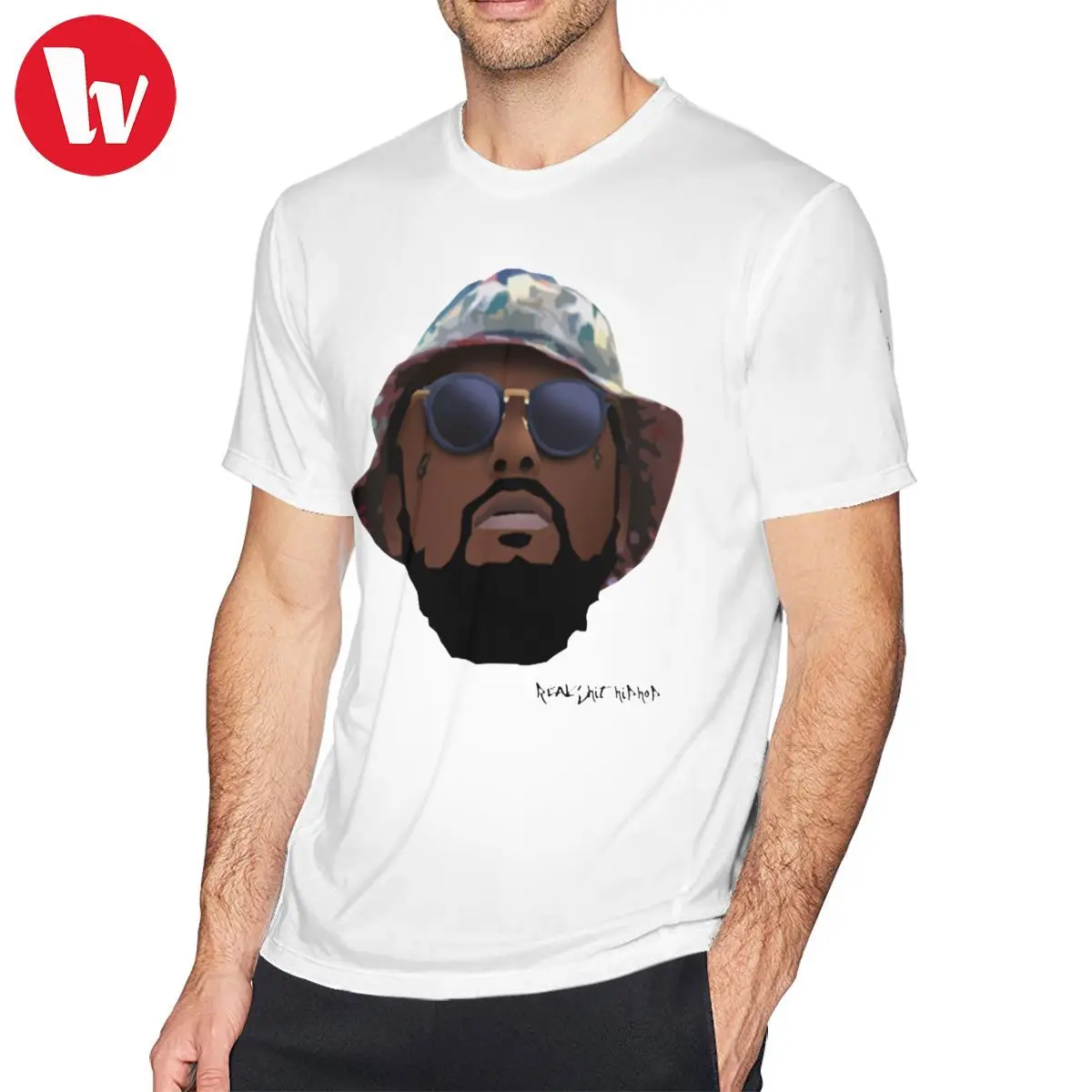 

Rick Ross T Shirt Schoolboy Q RSHH Cartoon T-Shirt Fashion Man Tee Shirt 100 Percent Cotton Graphic Tshirt
