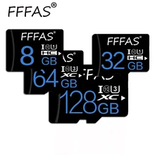 Розничная посылка, карта Micro SD, 8 ГБ, 16 ГБ, 32 ГБ, SDHC, карта памяти, высокая скорость, класс 10, флеш-карта, 64 ГБ, 128 ГБ, мини sdcard для смартфонов