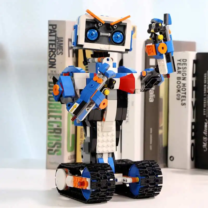

Mould King DIY Smart RC Robot 2.4G Block Building Programmable APP/Stick/Voice Control Assembled Robot Toy