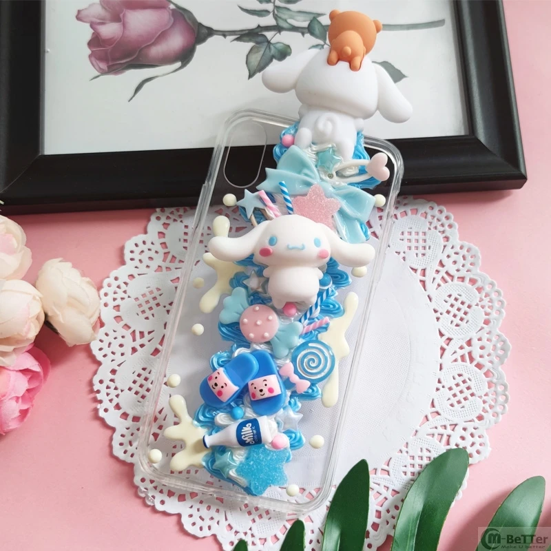 DIY case For Samsung s20 ultra 3D Cinnamoroll Phone Cover Note 8/9/10+ Cute Dog cream shell Galaxy s7edge handmade s8/s9 s10plus DIY case For Samsung s20 ultra 3D Cinnamoroll Phone Cover Note 8/9/10+ Cute Dog cream shell Galaxy s7edge handmade s8/s9 s10plus