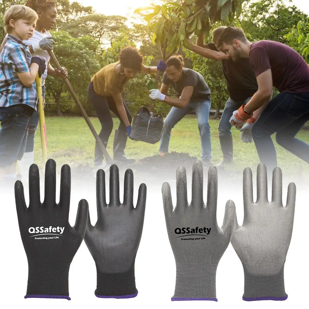 Gardening Working Gloves Anti-static Breathable Wear-resistant Safety Hand Work Gloves protective gloves safety gloves garden work gloves horticultural gloves antistatic gloves for Digging Planting Garden Tools