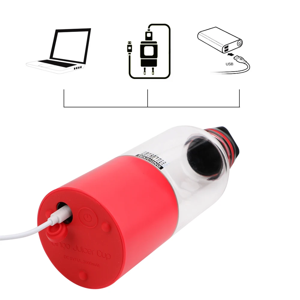 NICEYARD 500 мл шейкер соковыжималка USB аккумуляторная электрическая соковыжималка чаша для блендера портативный фруктовый соковыжималка для цитрусовых