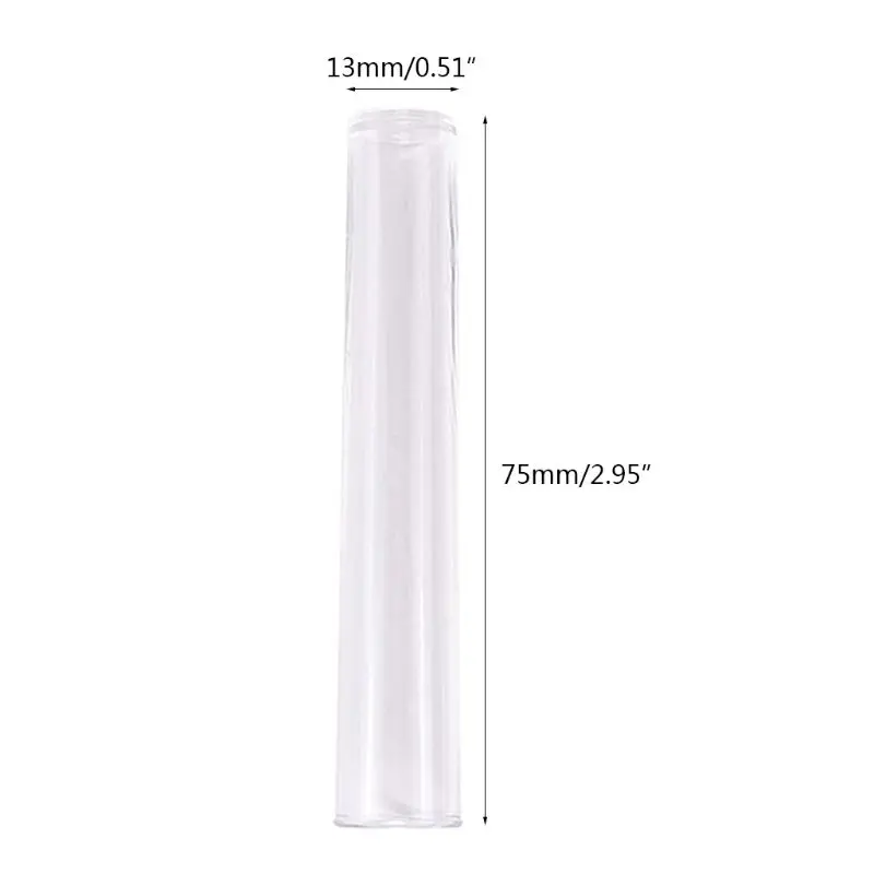 100pcs/set Transparent Storage Bottle for Sample Beads Jewelry Storing Tools High Quality and Brand New