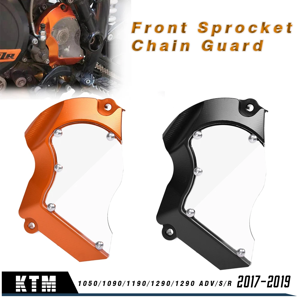 Motorcycle Front Sprocket Chain Cover Guard Protector For KTM 1050/1090/1190/1290 Adventure/S/R 2017 2018 2019/1290 DUKE/GT/R