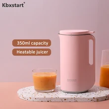 Kbxstart многофункциональная мини-машина для разбитых пищевых продуктов, автоматическая электрическая машина для соевого молока из нержавеющей стали, без фильтрации, Juicer220V