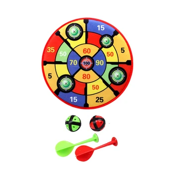

36 CM Cloth Dart Target Safe Portable Darts Board Educational Plaything with Balls and Needles for Party