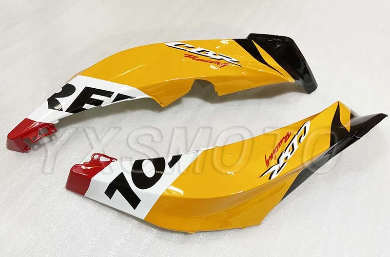 Литьевые Пластиковые обтекатели комплект для Honda CBR600RR F5 обтекатель Набор 07 08 CBR 600 RR 2007 2008 желтый красный мотоцикл обтекатель части
