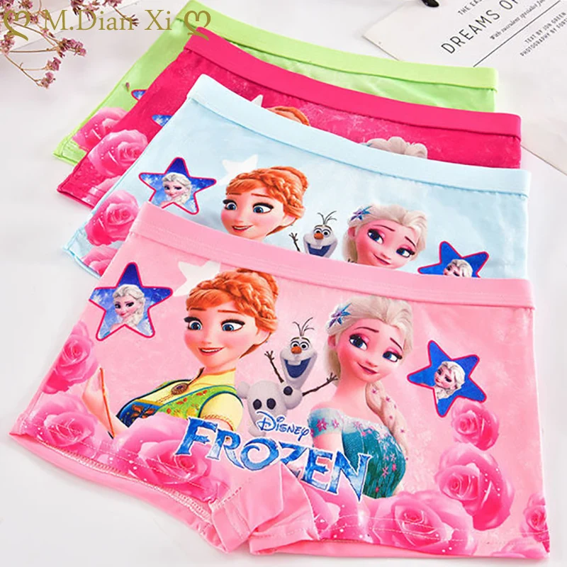 Big Sale Panties Shorts Girls Underwear Frozen Baby-Girls Kids Children's Briefs Elsa Cartoon-Designs gBQLxaAMdQ9