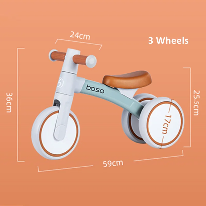 Children Balance Bike Baby For Ages 12-36 Months