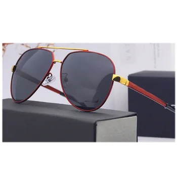 

2020 Polarized square Sunglasses Men's Driving Shades Male Sunglases Retro Brand Designer high quality uv400