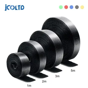 

1Pcs Nylon Cable Ties Organizer Cord Winder Strap USB Cable Holder Protector Earphone Mouse Wire Management For Home Office Tool