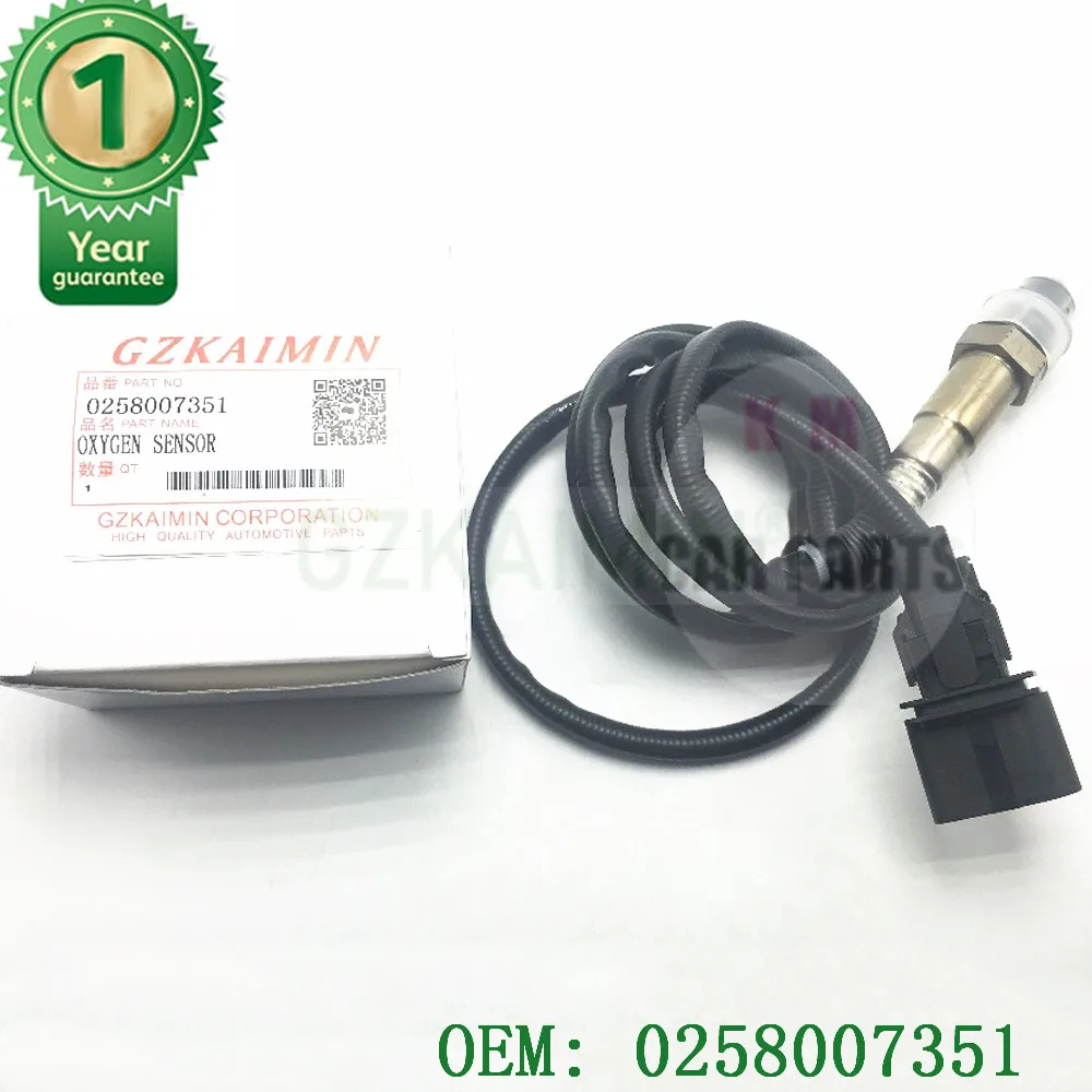 Новый кислородный датчик Lambda для Skoda 99 05 VW Jetta 1.8L L4 0 258 007 351 0258007351 1K0998262D 1K0 998 262 D|sensor