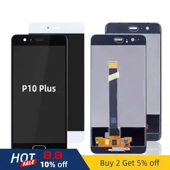 

Display For Huawei P10 Plus LCD Display Touch Screen Original For Huawei P10 Plus Screen Film vky-l29 Replacement Black White