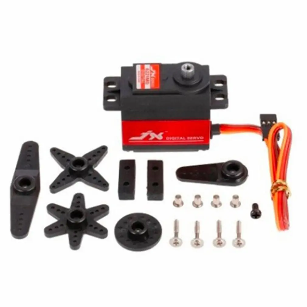 for JX PDI 6221MG 20KG 4.8V-6V Large Torque 120Degree Digital Servo For 1/10 1/8 RC Car Boat Spare Parts Accessories