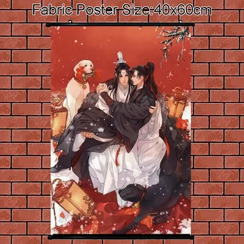 

Anime Poster Grandmaster Of Demonic Cultivation MDZS Otaku Couples Wall Scroll Painting Art Prints Home Room Decor 60*40 90*60