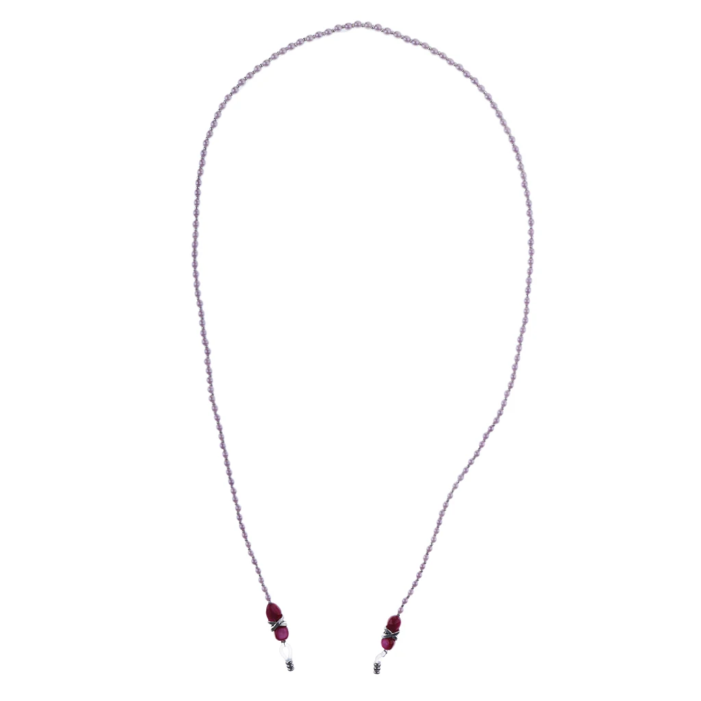 Luxury Faux Pearl Beaded Eyeglass Chain Sunglass Holder Strap Lanyard Cord 65cm
