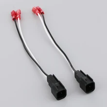 2 peças-cabo de áudio estéreo para carro de alto-falantes chevy/ford/focus/mazda