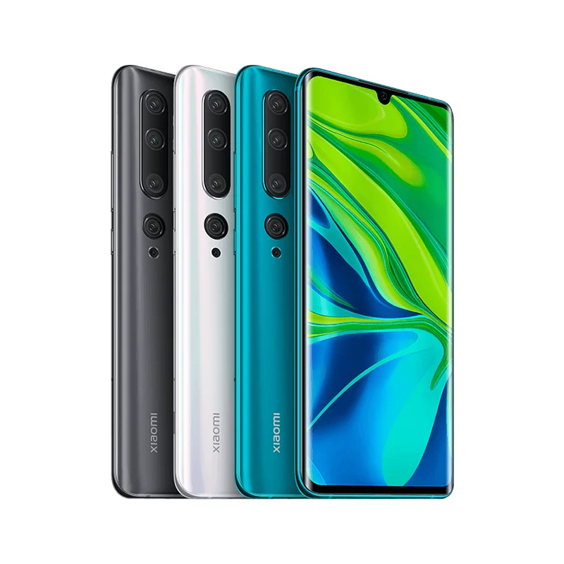 Глобальная версия Xiaomi Mi Note 10 6GB 128GB 108MP Penta camera Snapdragon 730G Восьмиядерный мобильный телефон 6,47 ''изогнутый 5260mAh