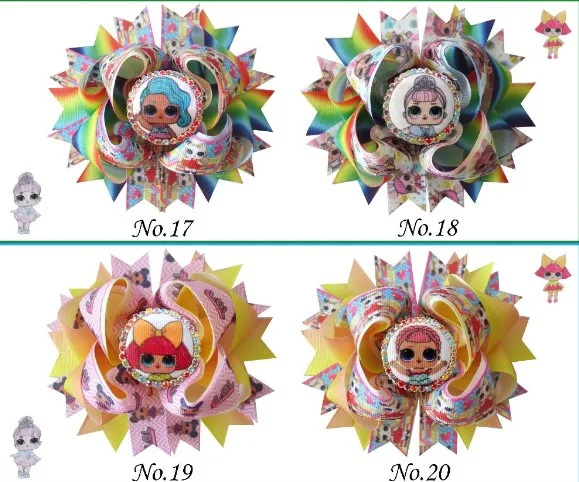 100 BLESSING Good Girl 4 5 &quotПринцесса заколка для волос с бантом B Rhinestone Baby|Аксессуары