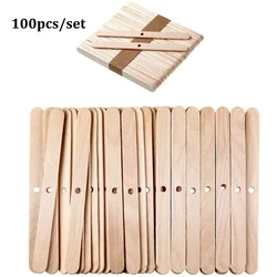 Premium Candle Wicks for DIY Candle Making - Soy Wax Core and Woven Cotton (100PCS)