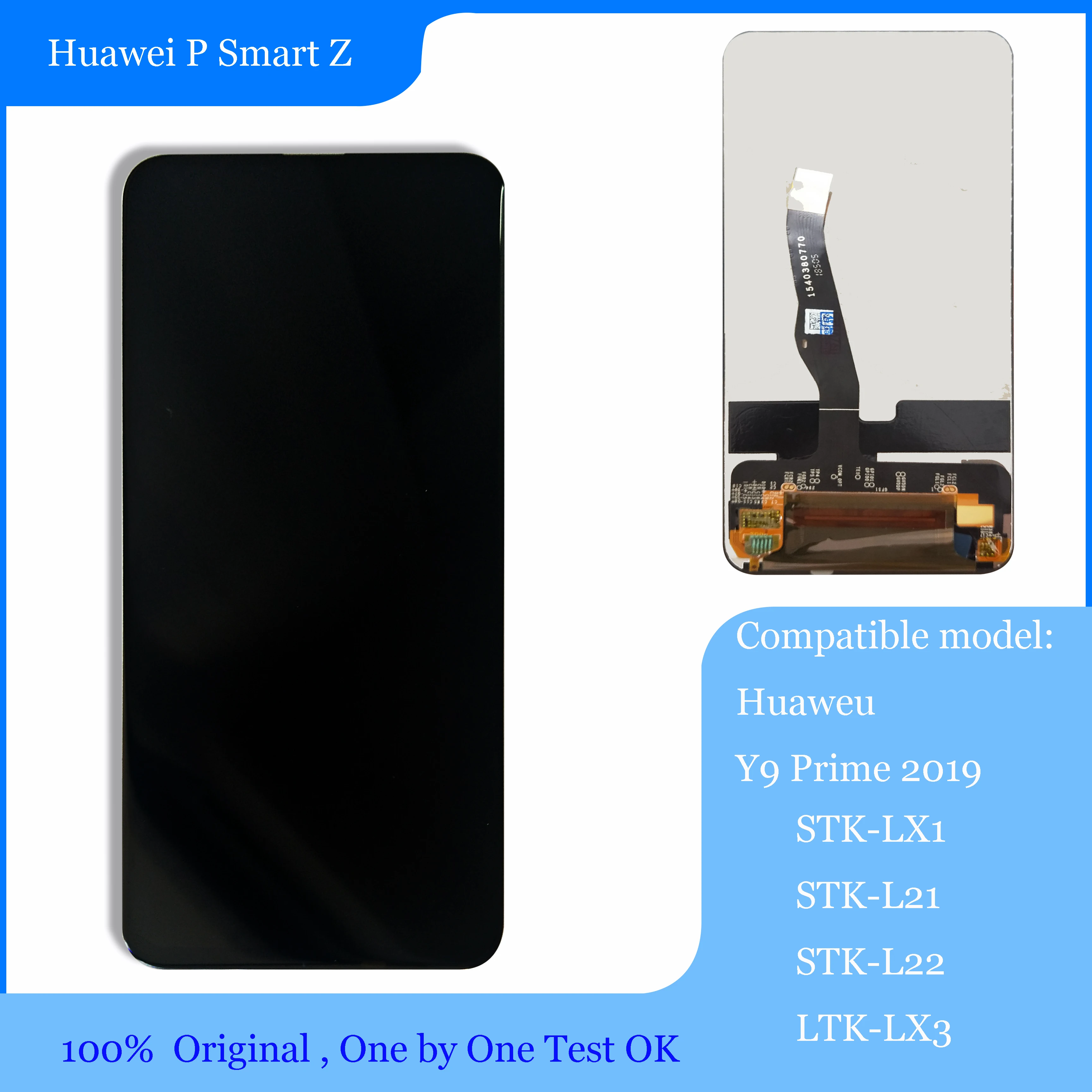 Оригинальный сенсорный ЖК дисплей для Huawei P Smart Z / Y9 Prime 2019|Экраны мобильных