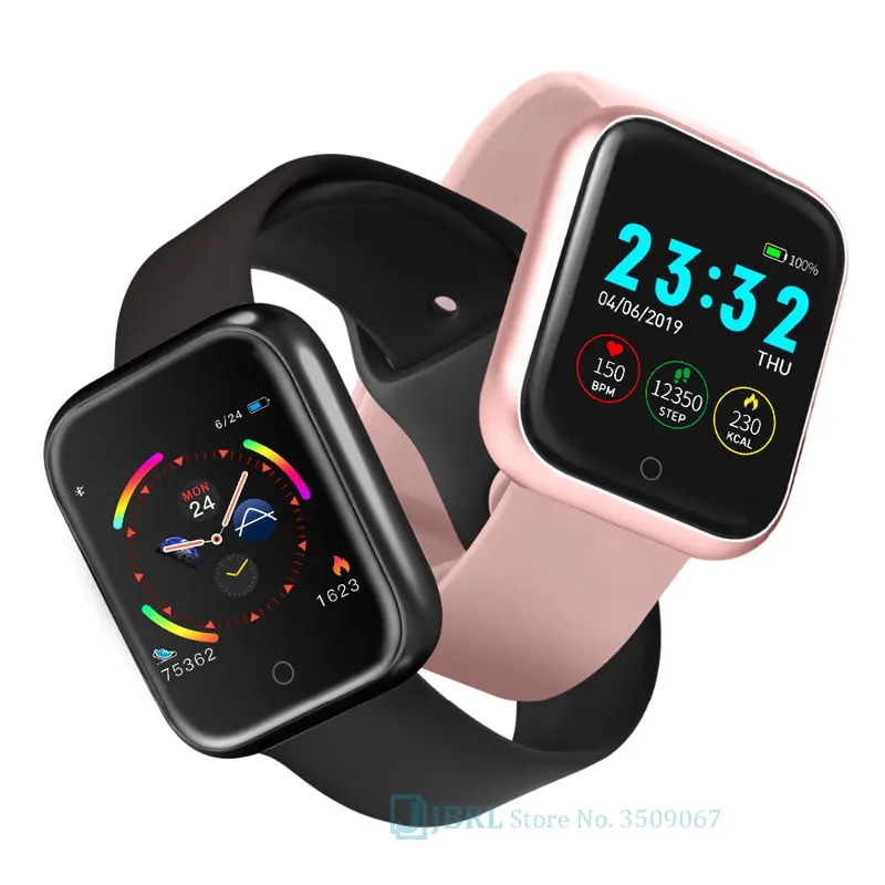  New Smart Watch Women Men Smartwatch For Android IOS Electronics Smart Clock Fitness Tracker Silico - 4000310898004