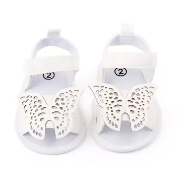 

Summer Baby Girls Breathable Anti-Slip Shoes Infant Toddler Kids Soft Bottom Sandals Children Fashion First Walkers New