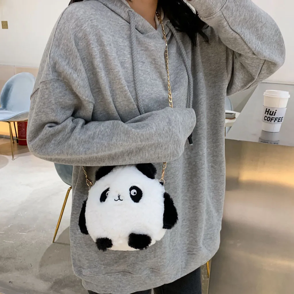 

New Fashion Women 2019 Mini Cute Plush Bag Girl Shoulder Messenger Bag Small Coin Purse Phone Bag Money Belt bolso mujer #45