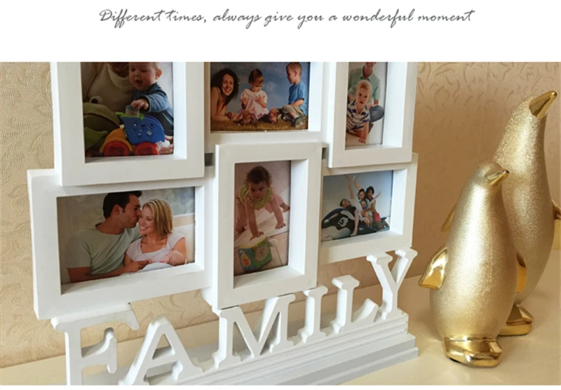 Tnfeeon Ornements De Lettres De Famille En Bois, Décoration De