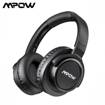 

Mpow H18 Wireless Bluetooth Over-ear Headphones Active Noise Cancelling Headset for 17m/56ft Bluetooth Range&50 Hrs Playing Time
