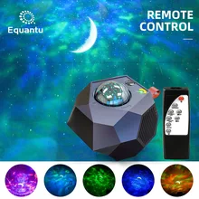 Projecteur de ciel étoilé coloré pour enfants, veilleuse avec Bluetooth, lecteur de musique USB, lampe de Projection romantique, cadeaux
