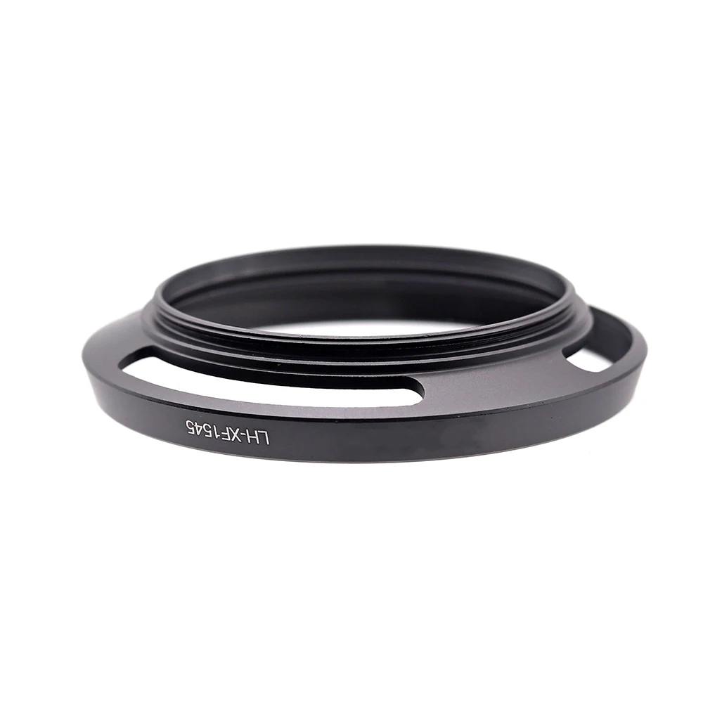FUJIFILM XC 15-45 mm レンズフード付き レンズフード XC15-45mm】950円で安いしカッコいいし、これは