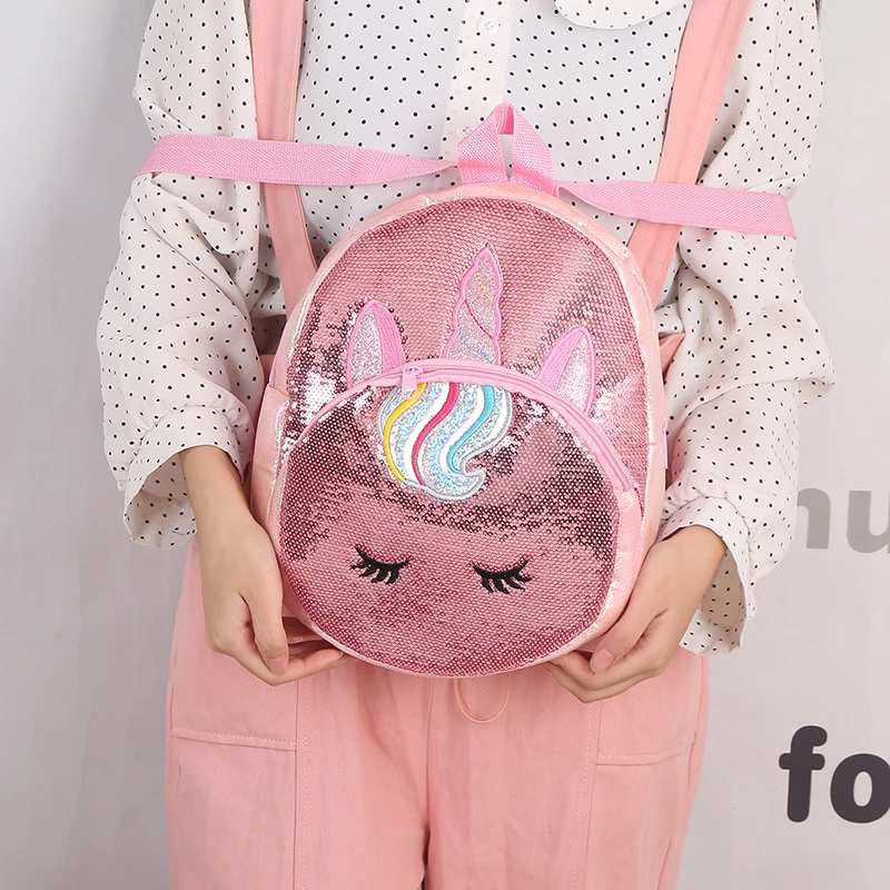 Unicorn Dazzling Sequin Backpack -Unicorn Fashion H7d55f33f804c423bb2e18aef967be3ce7