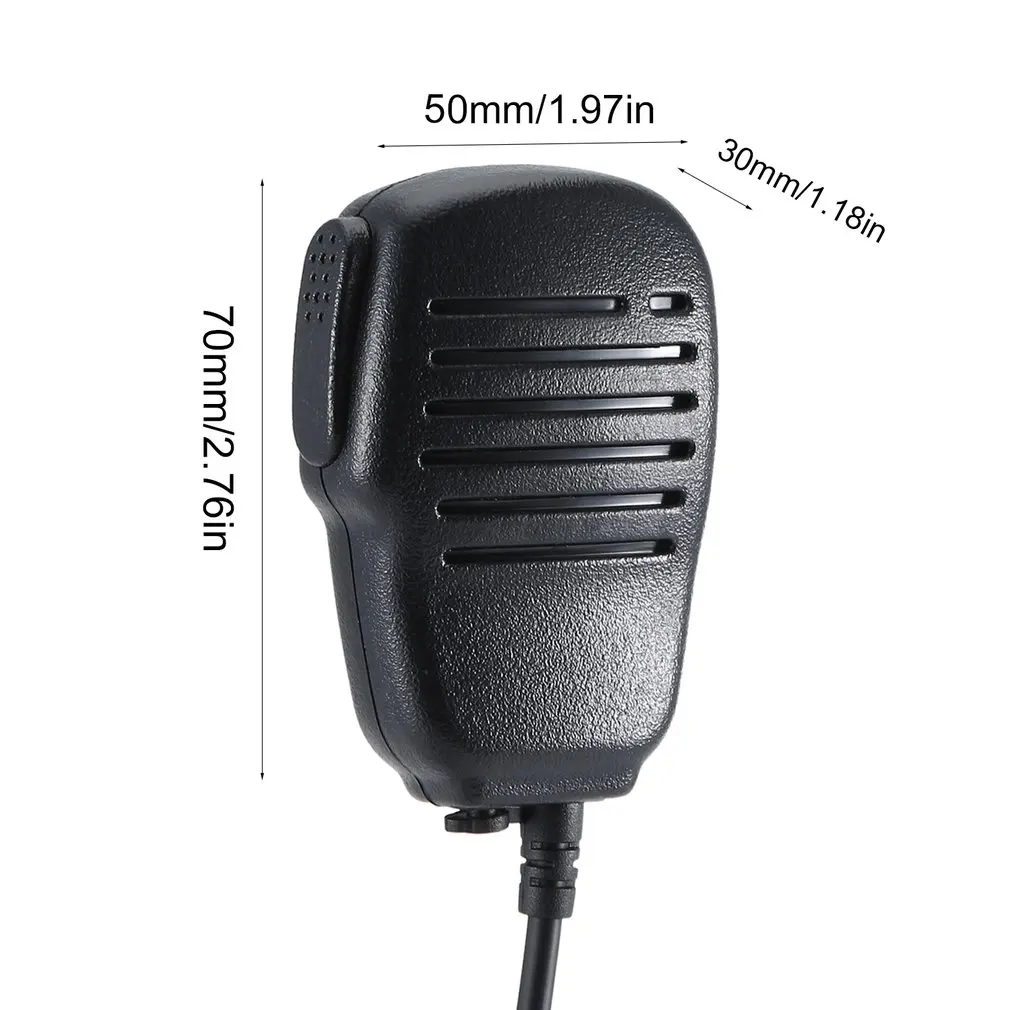 1 Pin 2,5 мм переносной микрофон динамик микрофон для Motorola Talkabout Md200 Tlkr T5 T6 T80 T60 Fr50 T6220 иди и болтай Walkie Talkie радио