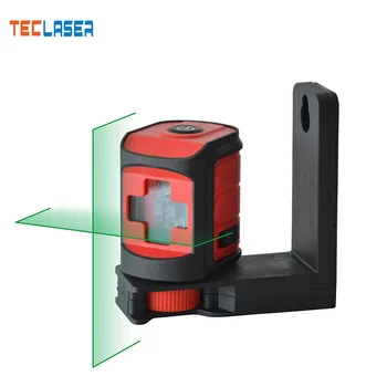 

TECLASER Laser Level 2 lines self-leveling laser Leveler Cross laser measuring Red/Green Beam Construction tool laser level