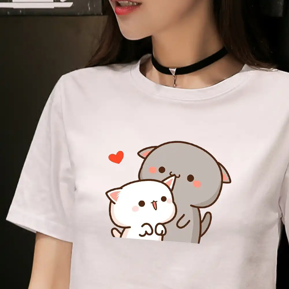 綿かわいいミルククマのプリント女性のセクシーなクロップトップtシャツためwomenharajuku女性tシャツ美的服かわいい夏韓国 T Shirts Aliexpress