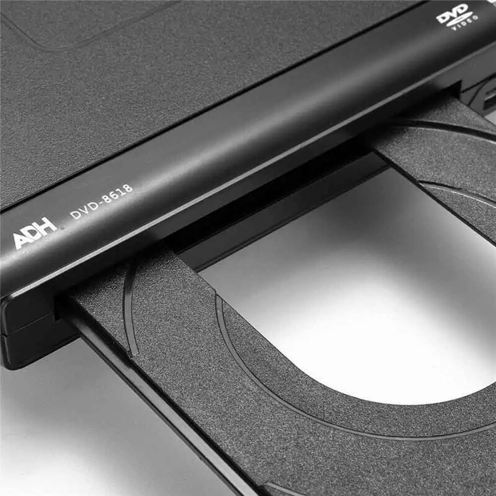 Dvd плеер с USB + RCA аудио кабелем коаксиальный порт черный дом|Проигрыватели DVD| |