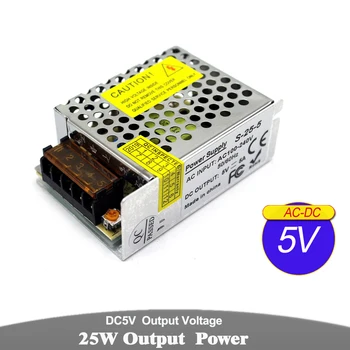

Power Supply DC5V DC12V DC15V DC18V DC24V 25W Driver Lighting Transformers 110v 220v AC to DC SMPS For LED Light CCTV Monitor