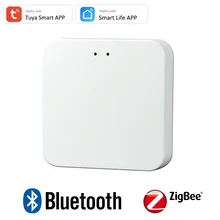 

Tuya Smart Multi-Mode ZigBee BLE Bluetooth Mesh Wireless Hub Gateway Home Bridge ZigBee3.0 Works with Alexa Google Voice Control