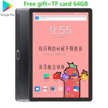 

2020 Fast Shipping Android 9.0 Tablet PC Tab Pad 10 Inch IPS 4 Core 2G+ 32GB ROM Dual SIM Card LTD Phone Call 10.1" Phablet