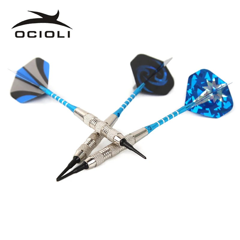 Steel Darts Soft Tip Shaft Good Flight Point Wing Syringe Professional Accessories Safety