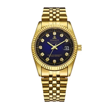 

CTPOR High Grade Men's Leisure Stainless Steel Quartz Watch Men's Waterproof Luminous Quartz Watch Luxury Watch B028