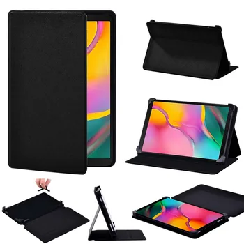 

Tablet Case for Samsung Galaxy Tab A 10.1/8.0/9.7/7.0 PU Leather Folding Stand Protective Shell + Free Stylus