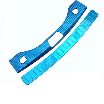 

Car accessories Internal external Rear Bumper Protector Sill Trunk Tread Plate Trim for Chevrolet Trax 2014-2015 Car styling